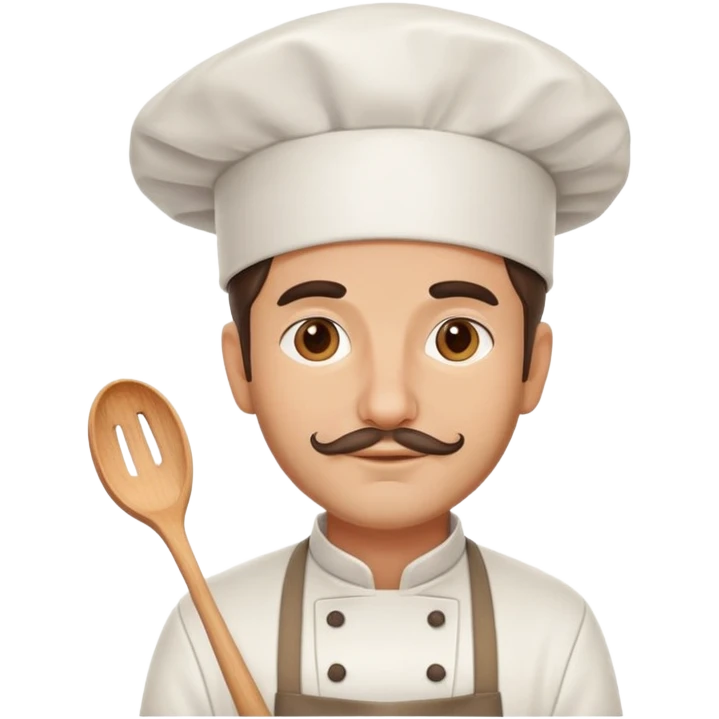 italian man chef emoji