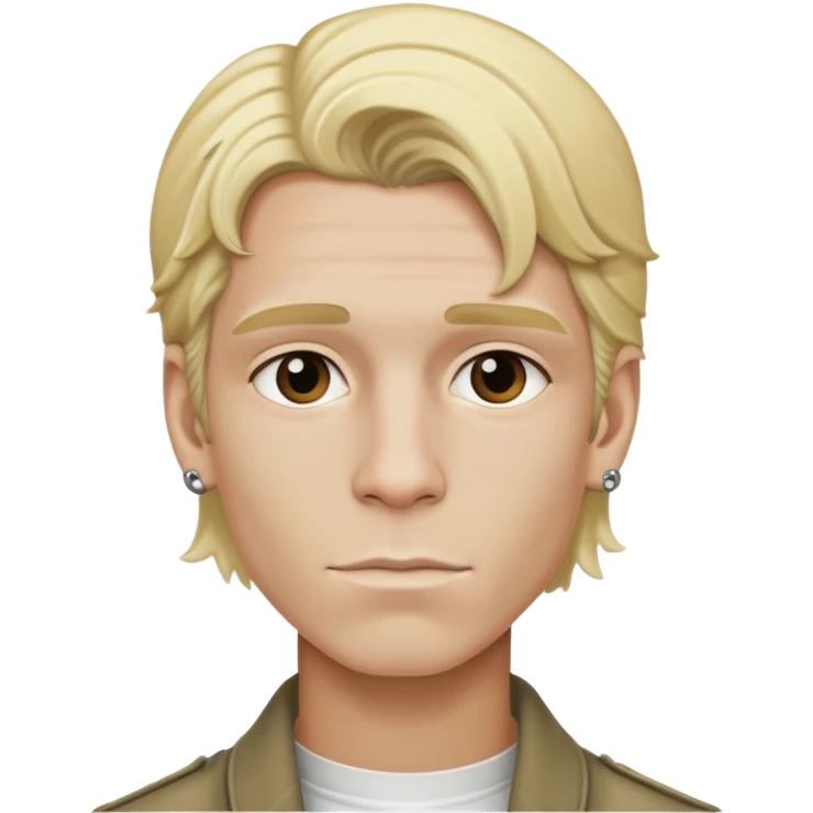 Blonde young thug emoji