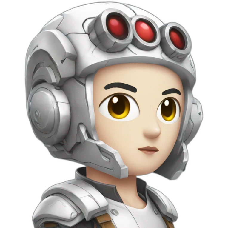 white kirby cyberpunk emoji