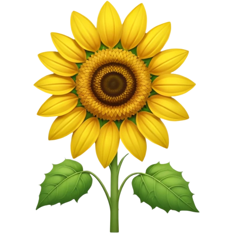 Nevermind, then please Sunflower – yellow
 emoji