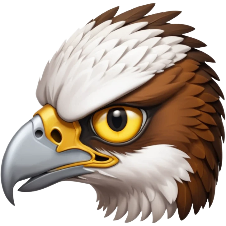 Cabeza de Alcón malvado emoji