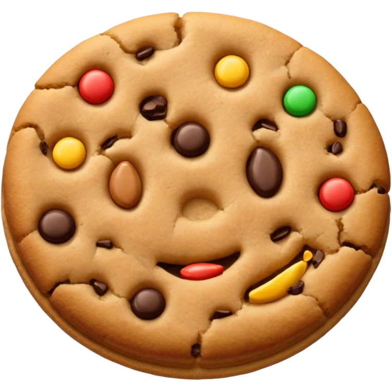 Cookie without Chocolate emoji