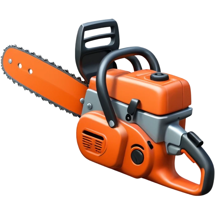 make an emoji about a chainsaw emoji