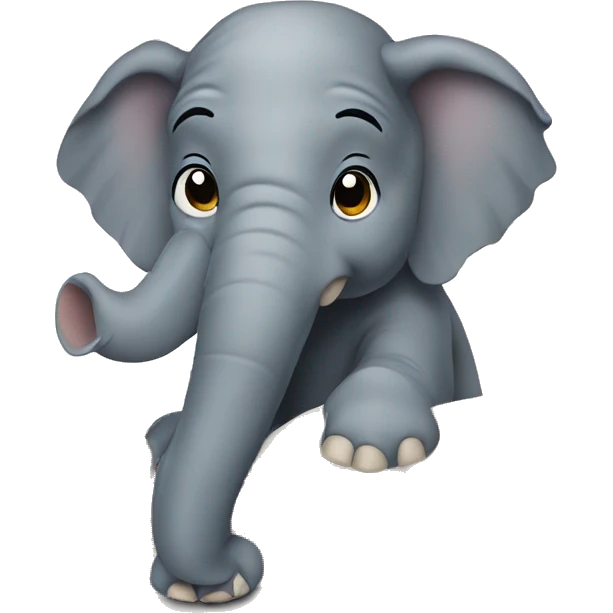 Elephant with Book emoji