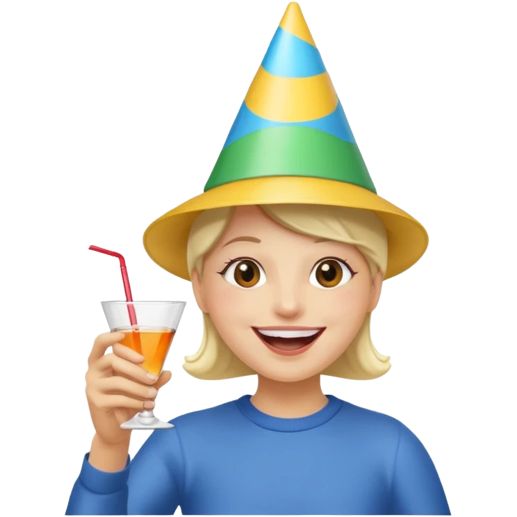 Drinking shots emoji