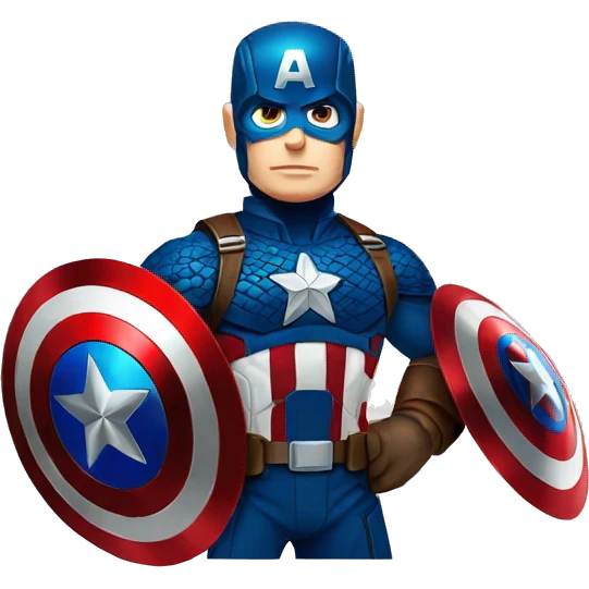 captain america, sheild emoji