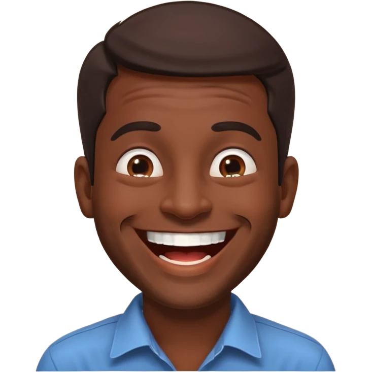 a guy from kerala laughing need his back ground emoji