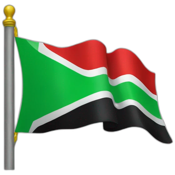 Martinique drapeau rouge vert noir  emoji