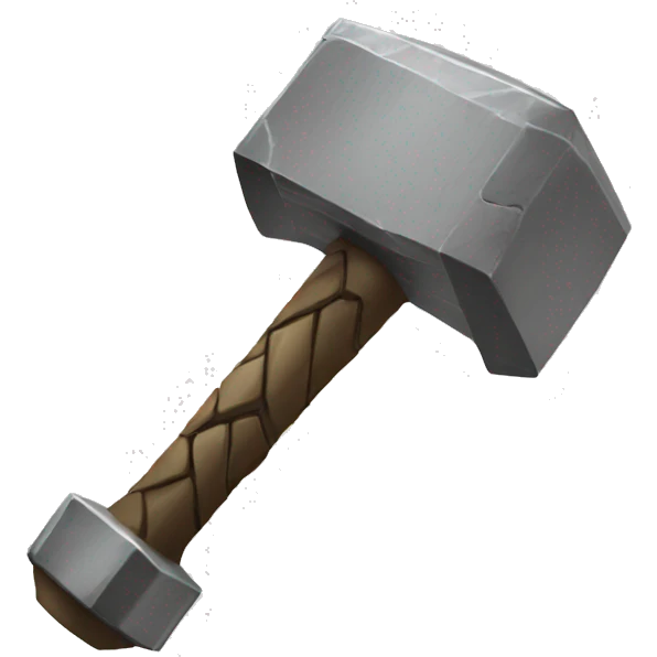 thor hammer emoji