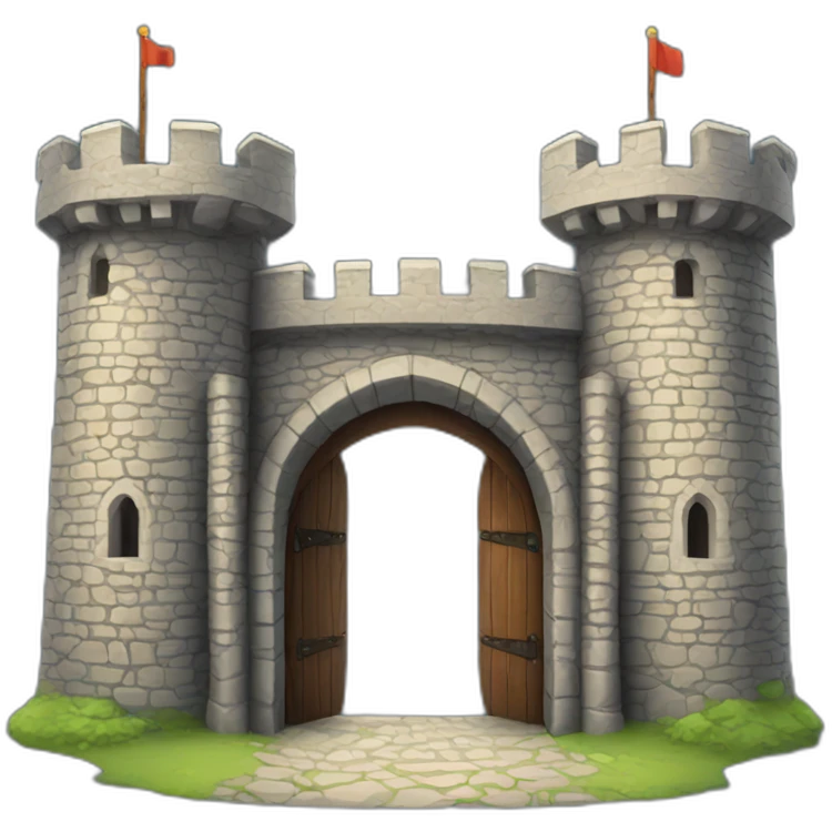 Castle entrance emoji