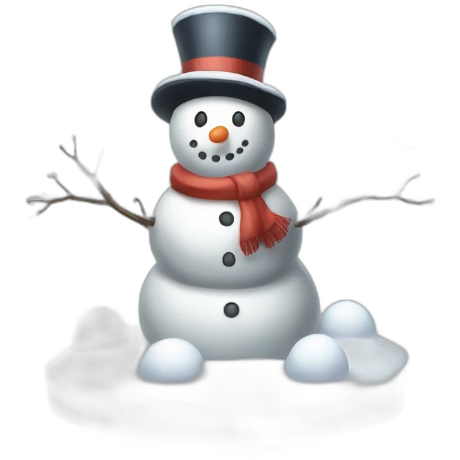 Snowman Statue Epic Mystery Legendary NewYear Pokemon Snowfall Snowballs emoji