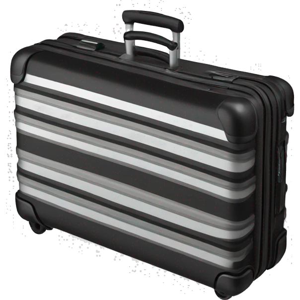 Rimowa black emoji