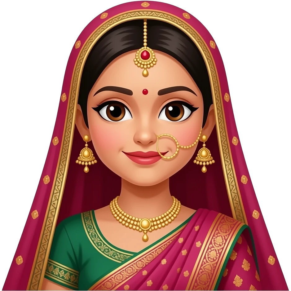 Rajasthani smart women emoji