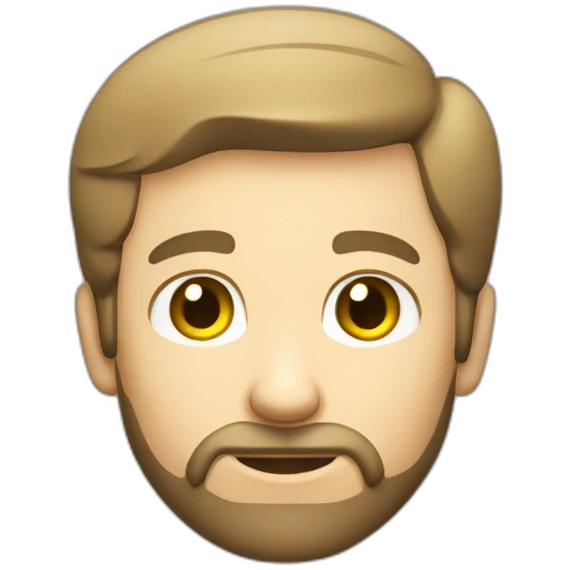 caucasian male with small beard counting money emoji