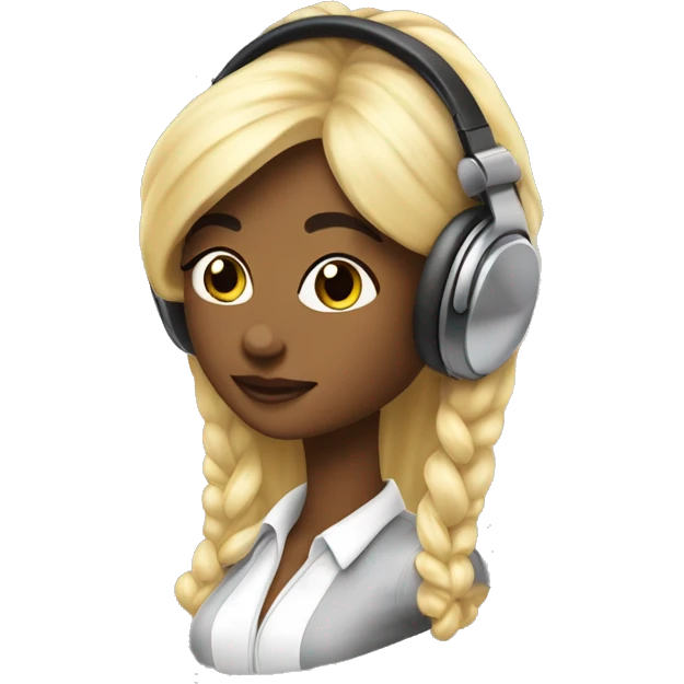 Coquette appel ￼headphones  emoji