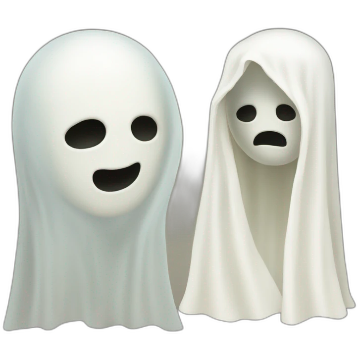 phantom ghost who walks human face emoji