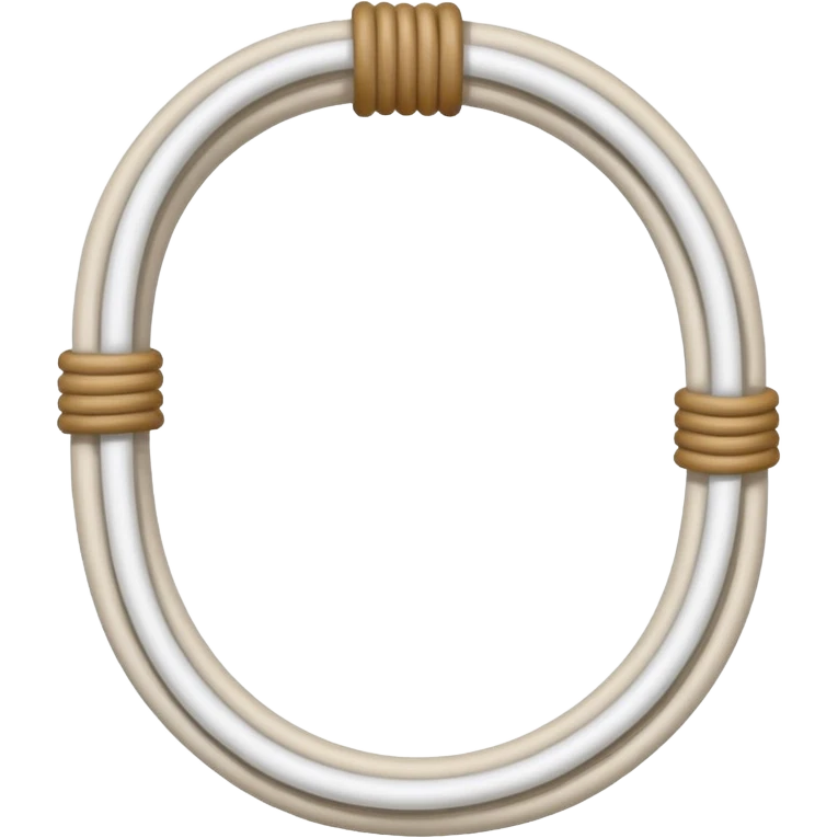 straight white rope emoji