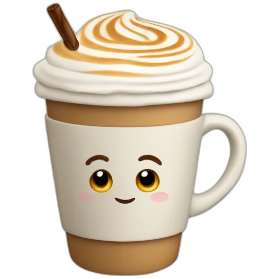 cafe latte emoji