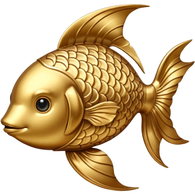 Gold Pisces sign emoji