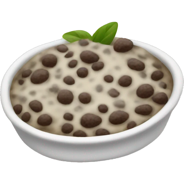 Chia pudding emoji