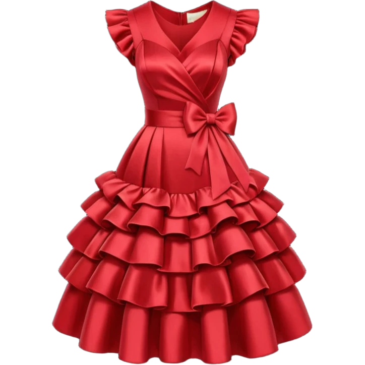 red rose dress no body emoji