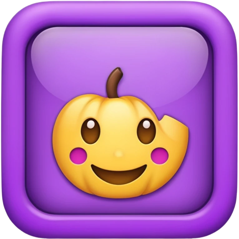 Purple frame emoji