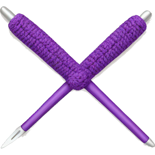 crochet hook emoji
