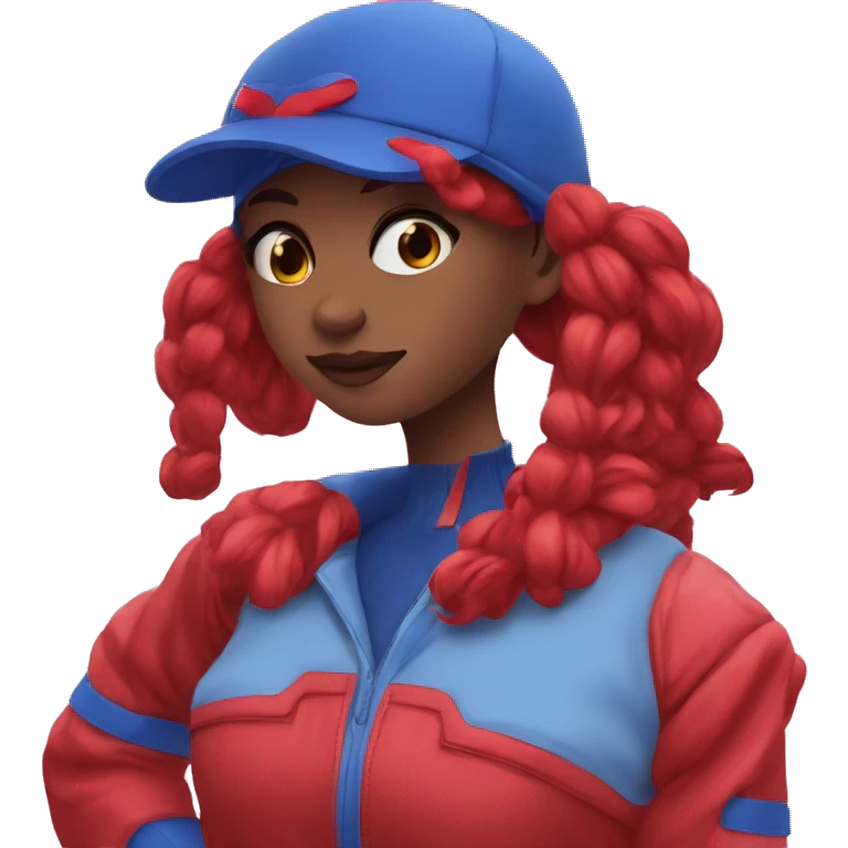 ❣️ blue and red combination  emoji