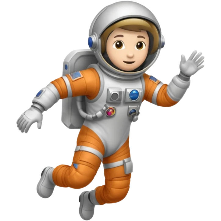 astronaut jumping emoji