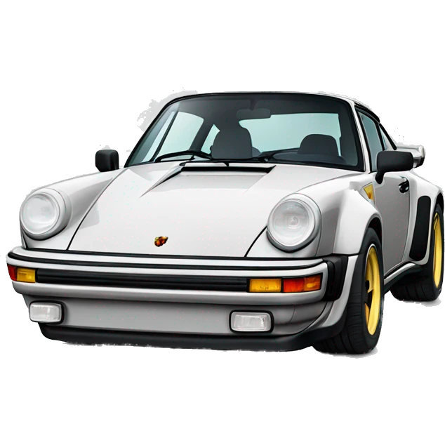 porsche 930 turbo emoji