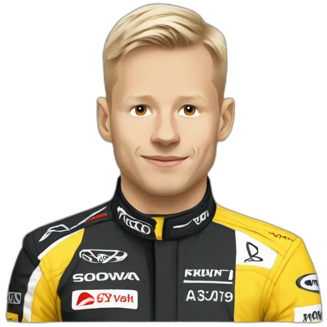 Kevin Magnussen from formula 1 emoji