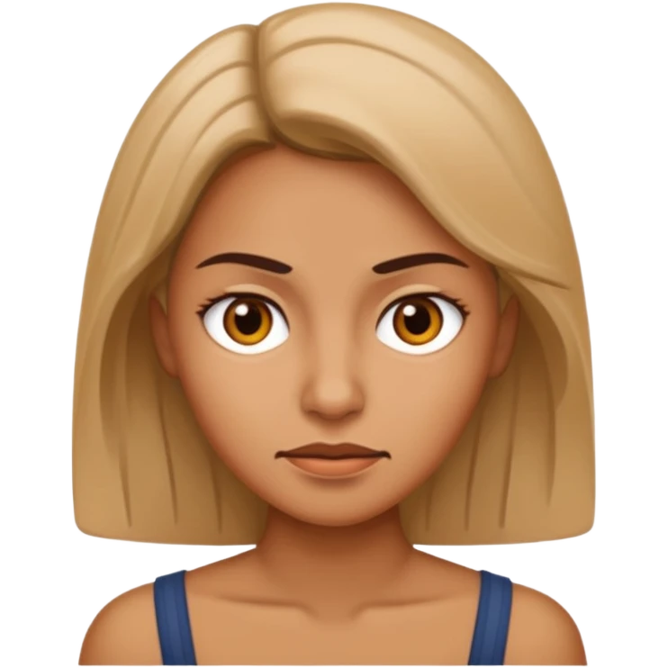 Annoyed with smile  emoji