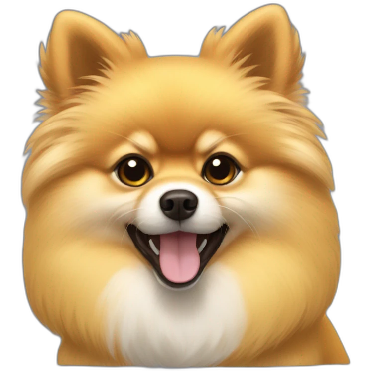 bee Pomeranian emoji