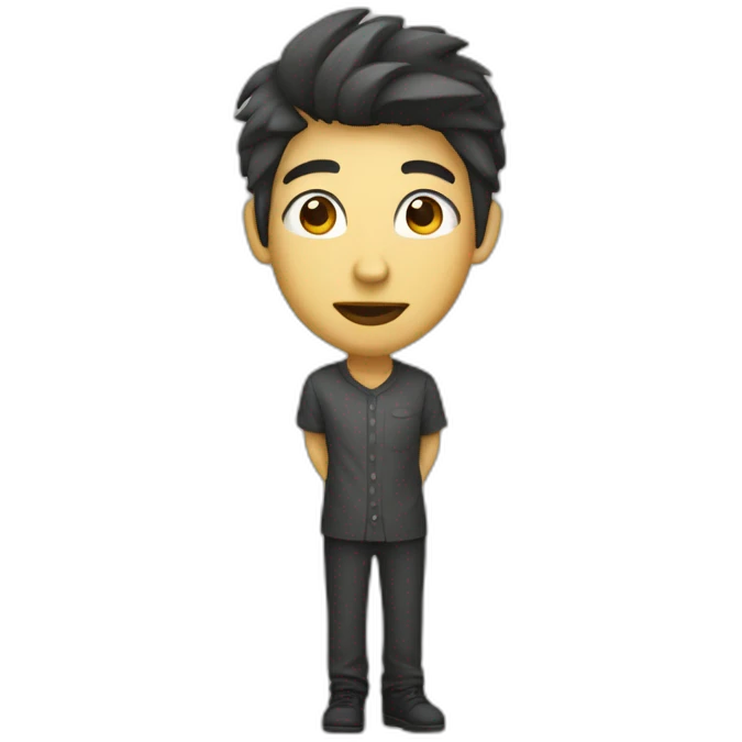 persona con una bombilla emoji
