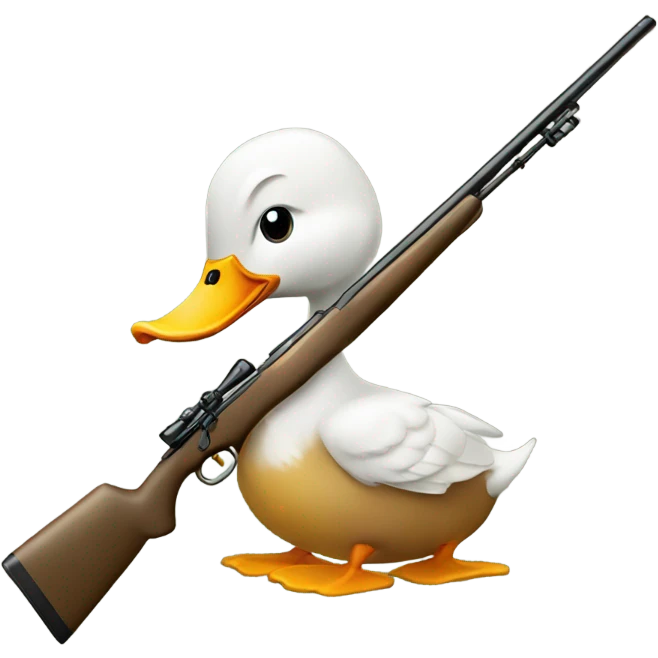Duck hunting emoji