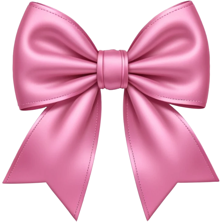 pink bow emoji