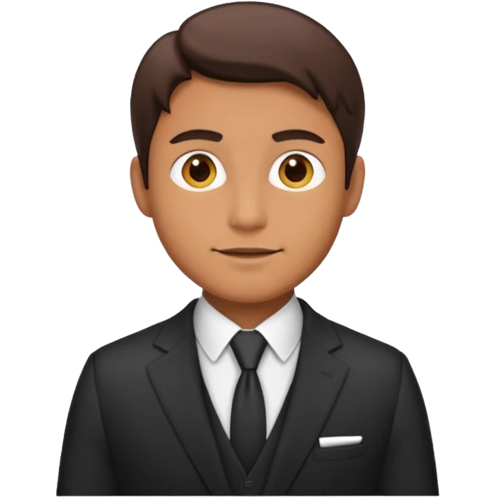 man in a suit emoji