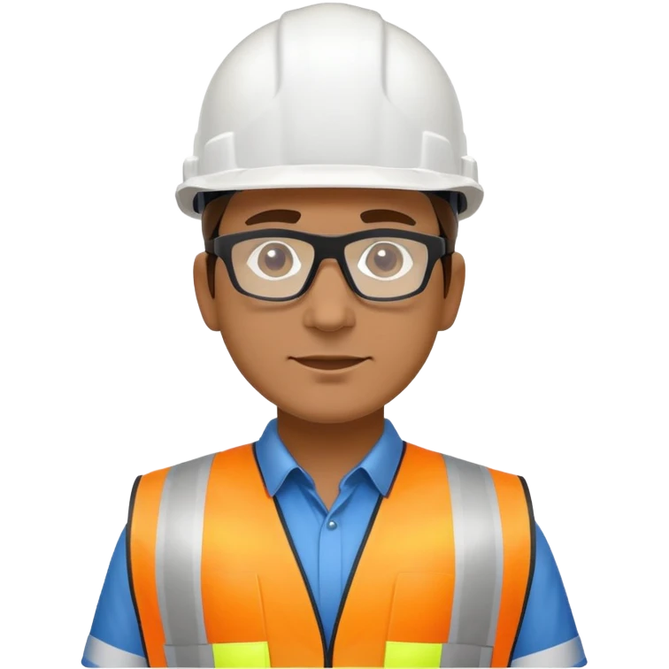 Shift leader in factory emoji
