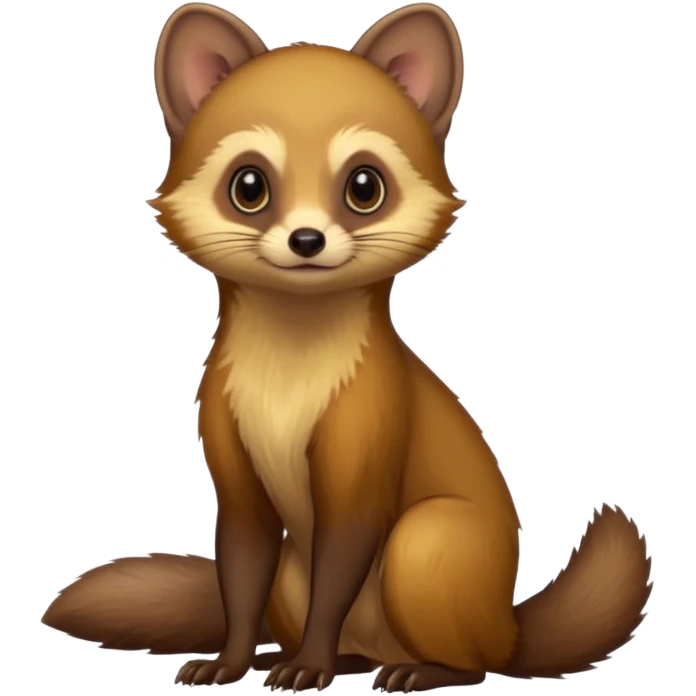 European pine marten emoji