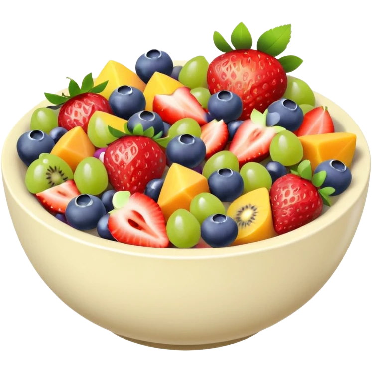 bowl of fruit salad























 emoji
