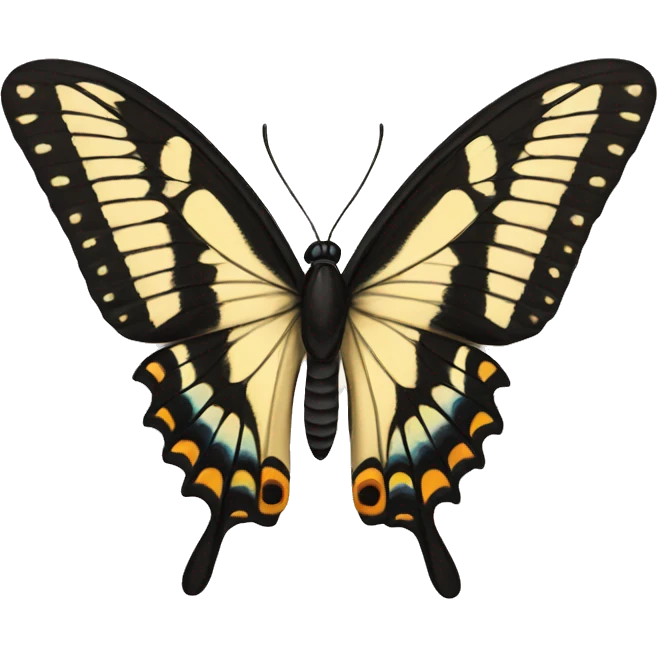Swallowtail butterfly emoji
