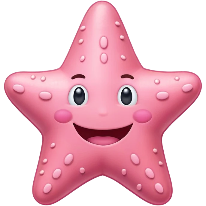Patrick Star from SpongeBob emoji