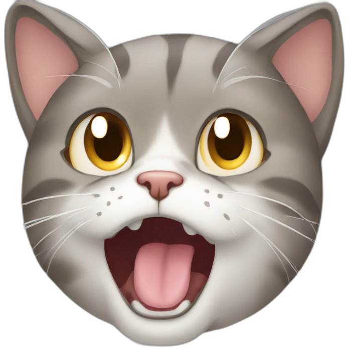 cat cry emoji
