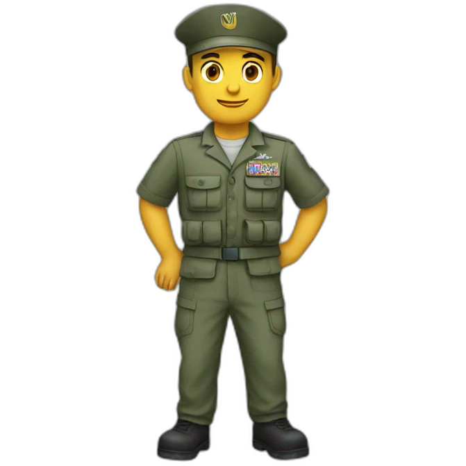 Serviceman emoji