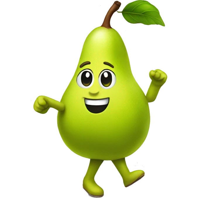 dancing pear emoji