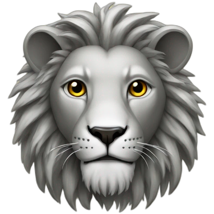 robot lion emoji