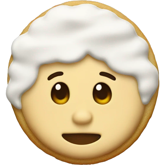 Sugar cookie emoji