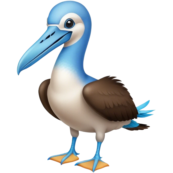 blue footed booby emoji