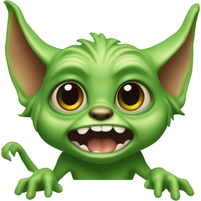 Cute gremlin emoji