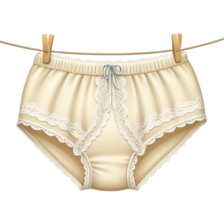 Panties drying  emoji